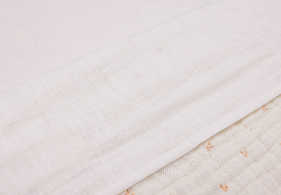 Laken Wieg 75x100cm Ivory