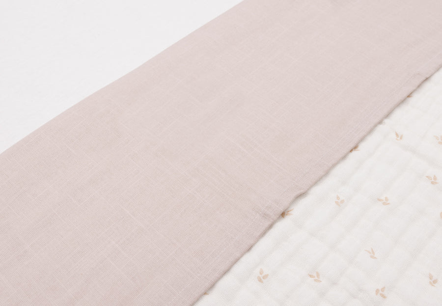 Laken Wieg 75x100cm Nougat