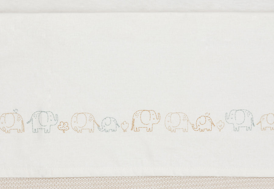 Laken Wieg 75x100cm Olifant
