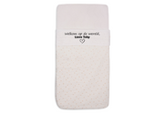 Laken Wieg 75x100cm Ivory