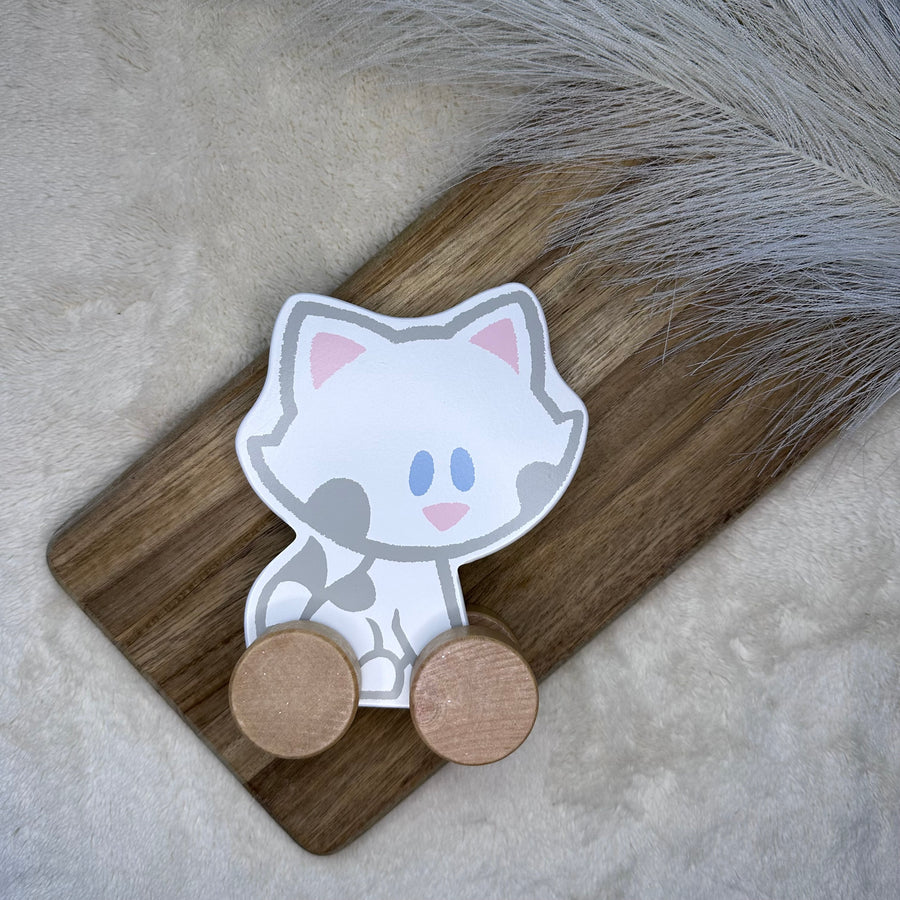 WOEZEL EN PIP | Houten wielfiguurtjes buurpoes