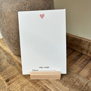 KAARTJE | Handje of Voetje